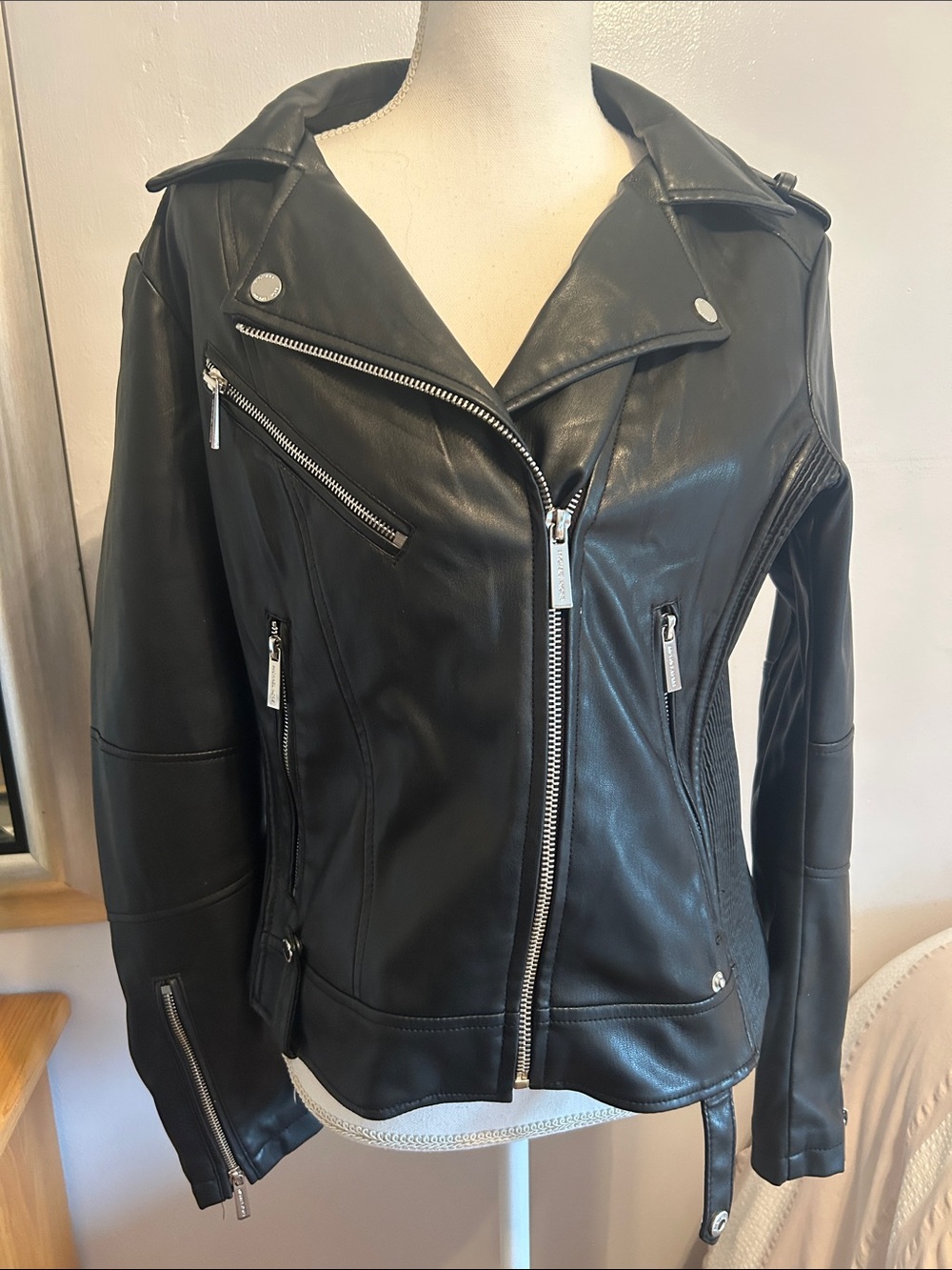 Michael Kors Faux Leather Jacket